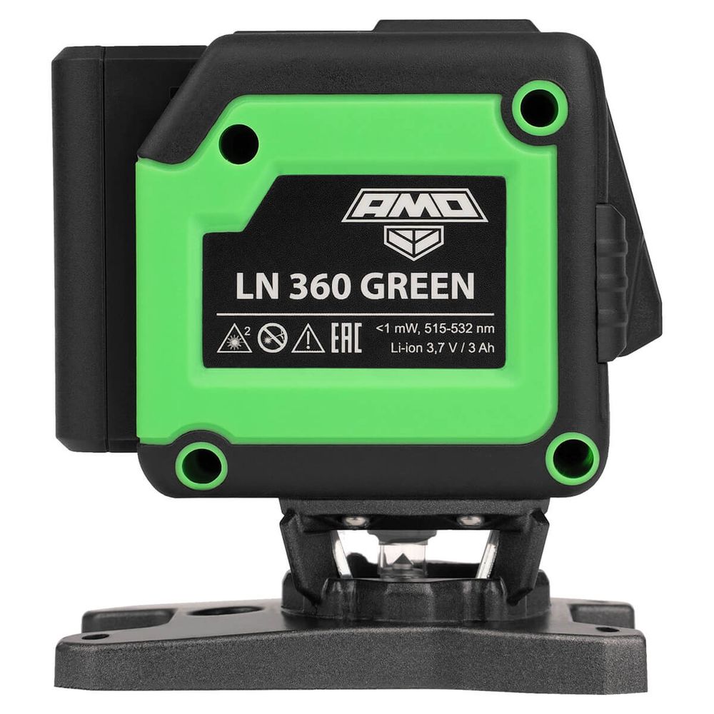 Лазерный уровень AMO LN 360 Green с зеленым лучом, AMO