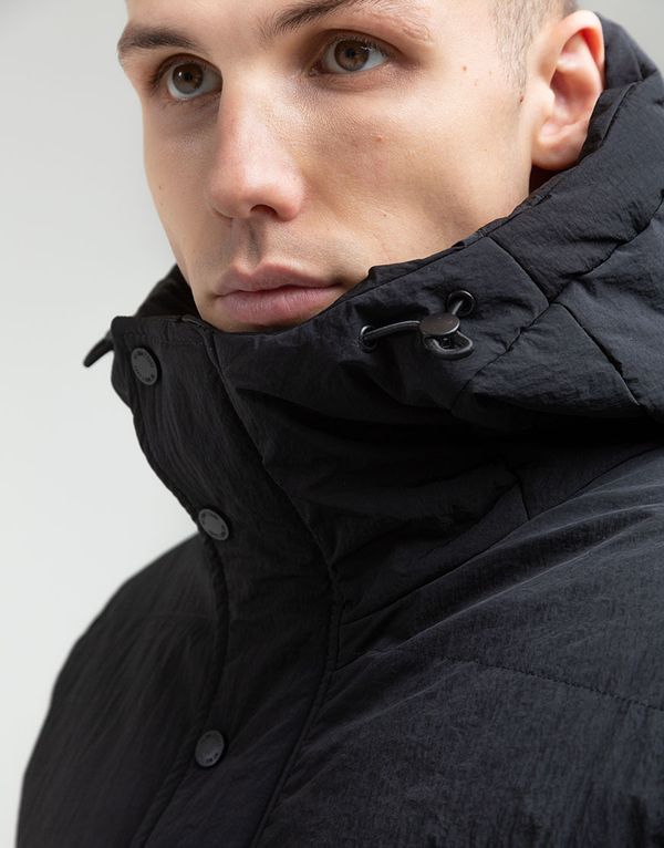 Куртка We Don’t Care Short Puffer Jacket Black - фото 5