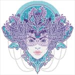 Алмазная (кристальная) мозаика Фрея, Богемный стиль, 50х50 см