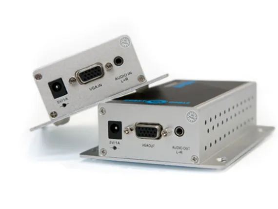 PROCAST cable EXT150-V/V - комплект (transmitter-receiver) для IP передачи VGA видео и стерео аудио сигналов