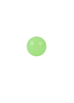 Бусины пластиковые Fish Crystal для монтажа рыболовных оснасток Plastic Bead GREEN/GLOW XA-9260 №4 ( 5 упаковок )