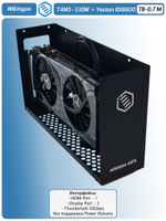 Внешняя видеокарта EGPu Wikingoo T4M5-330W, Yeston AMD Radeon RX 6600 8Gb. Thunderbolt 3/4.