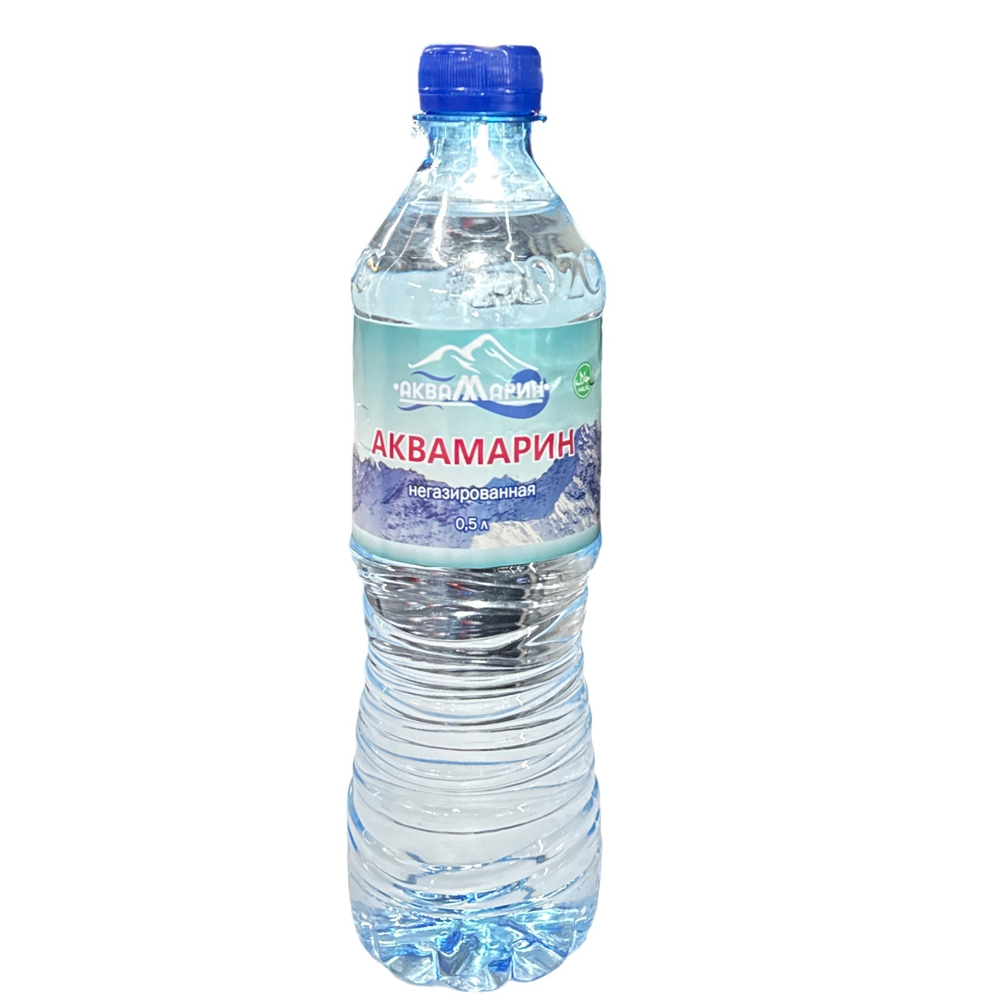 Вода Аквамарин негазиров. 0,5л