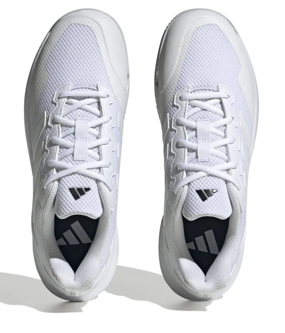 Мужские теннисные кроссовки Adidas GameCourt 2 M - cloud white/matte silver