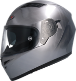 Шлем SHIRO SH600 SCRATCHED CHROME 2XL