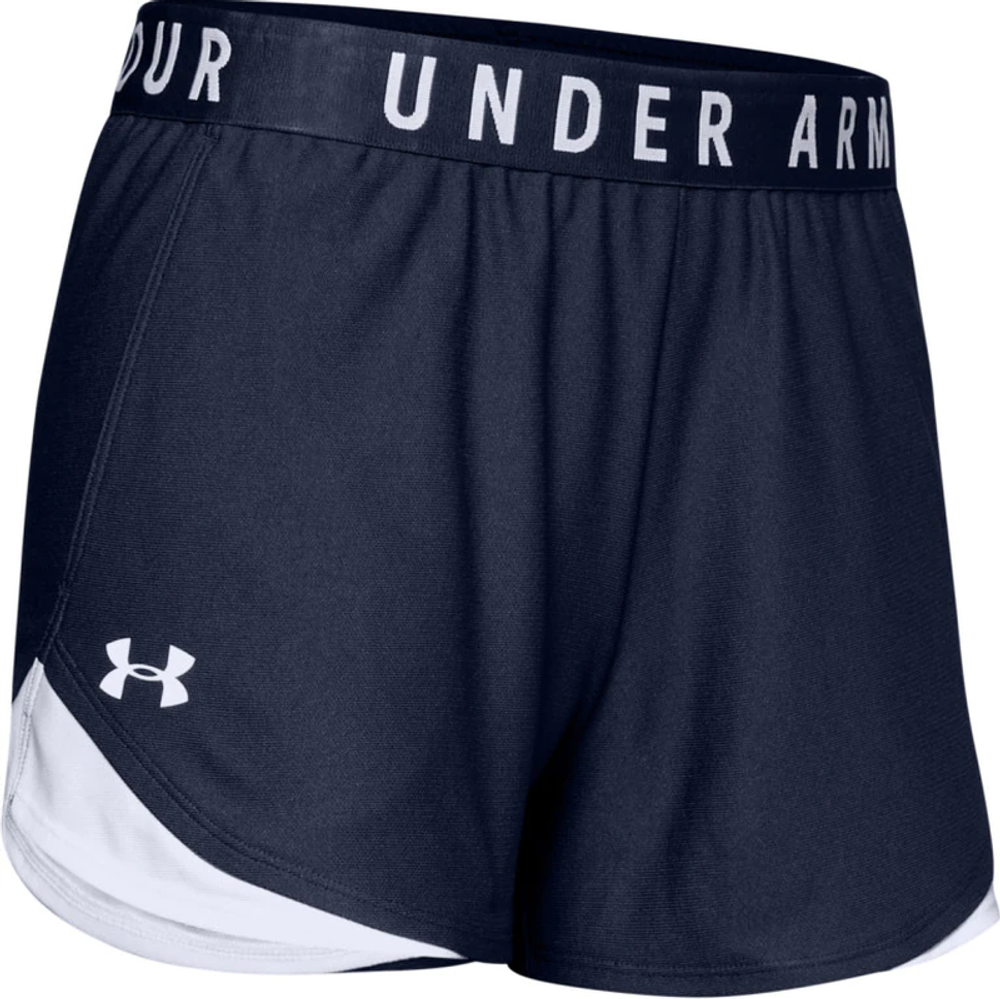 Женские Шорты теннисные Under Armour Women's UA Play Up Shorts 3.0 - midnight navy/white