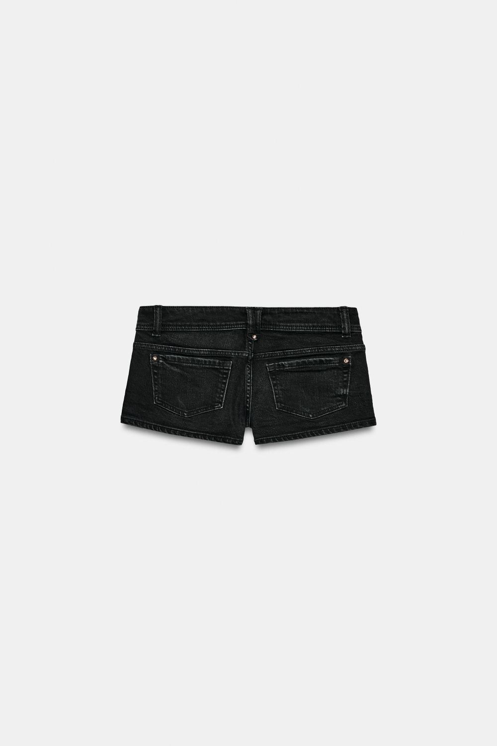 ДЖИНСОВЫЕ МИНИ-ШОРТЫ TRF С НИЗКОЙ ПОСАДКОЙ — ZARA