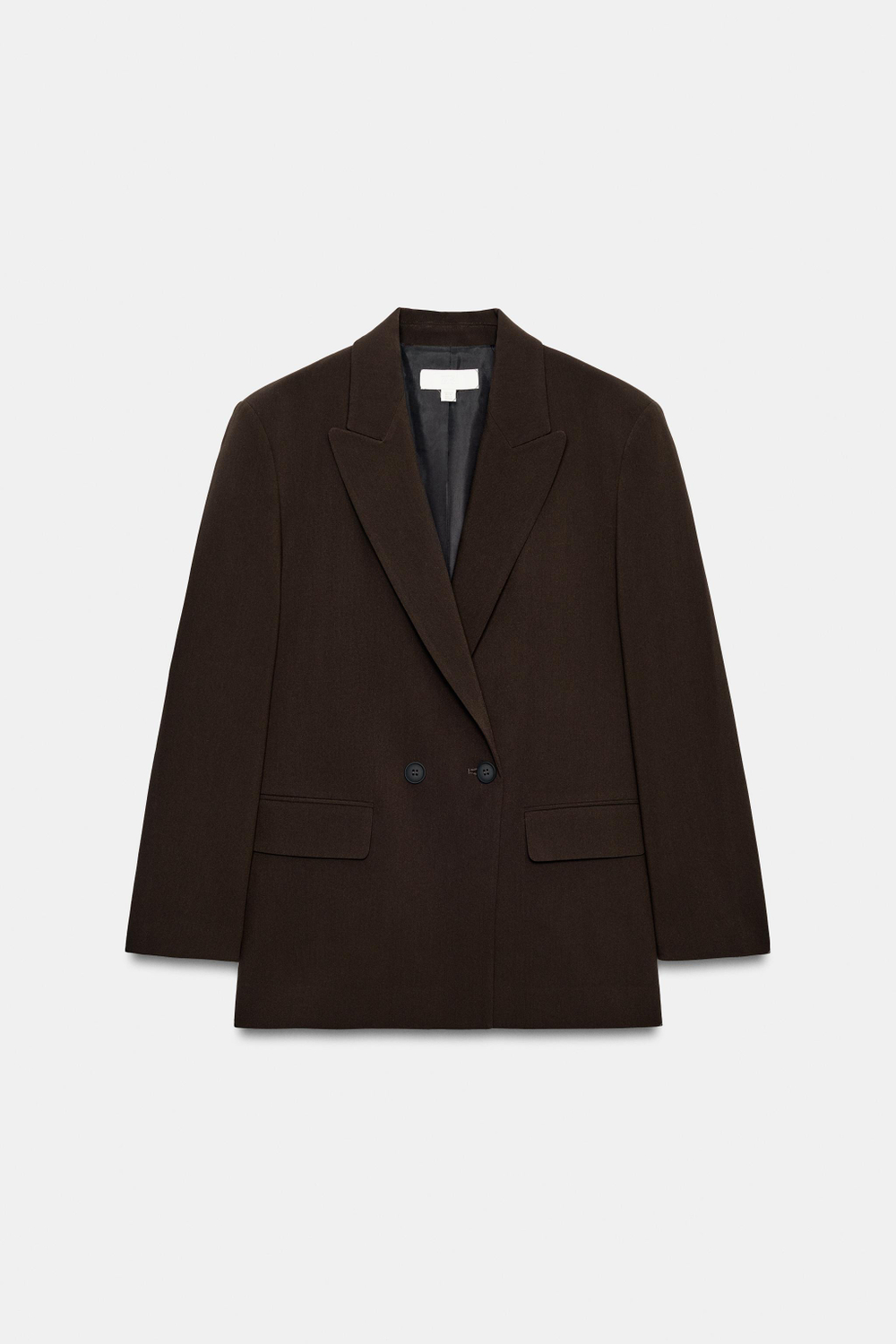 ДВУБОРТНЫЙ БЛЕЙЗЕР ОВЕРСАЙЗ — ZARA