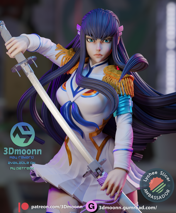 Сацуки Кирюин Убей или умри Фигурка Satsuki Kiryuuin Kill la Kill