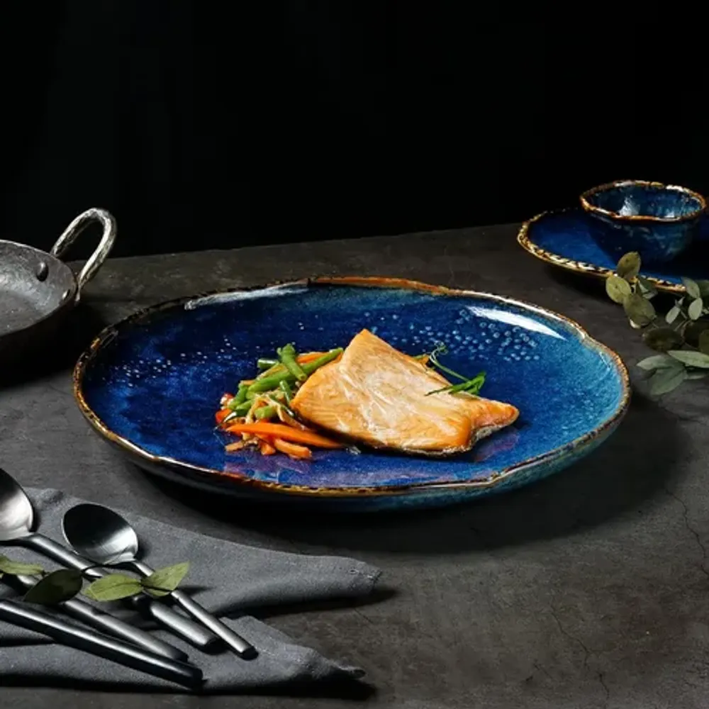 Тарелка d 28 см h3,3 см Aqua Blue P.L. Proff Cuisine [6]