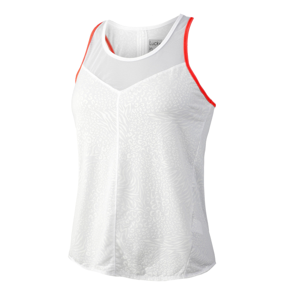 Женская теннисная майка Lucky in Love Wet And Wild Tank Top Women - White