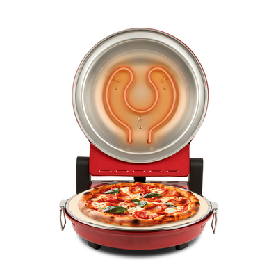 Пиццамейкер - печь для выпечки итальянской пиццы GIRMI Quisipizza FP5002, красный