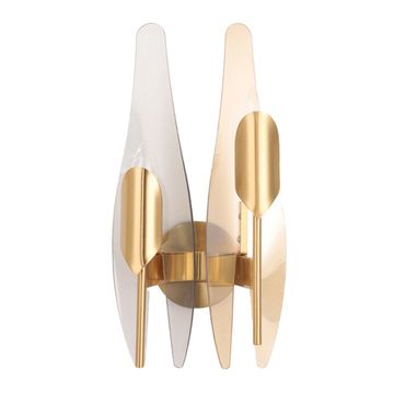Настенный светильник Casa AP2 Brass латунь Crystal Lux