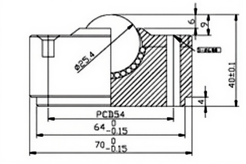 Шариковая опора Omniroll IS-25