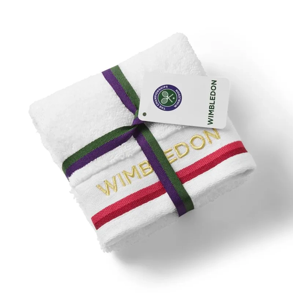Полотенце теннисное Wimbledon Sports - white/strawberry/pink