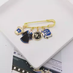 Harry Potter pin blue