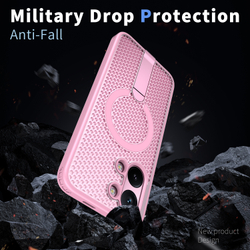 Прозрачный чехол Mesh Pro Magnetic Case для Poco X8 Pro Max 5G