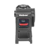 Прицел коллиматорный Veber Wolf Alfa RD1X18 (закрытый, объектив 21мм, weaver/picatinny, IP67)