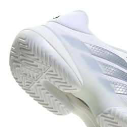 Теннисные кроссовки Adidas Barricade 14 M - cloud white/tech grey metallic/maroon