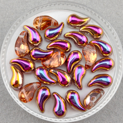 Бусины ZoliDuo 5x8 мм, цвет Закат (Crystal Sunset)