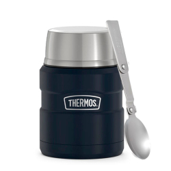 Термос для еды Thermos с ложкой SK3000 MMB (0,47 литра), синий