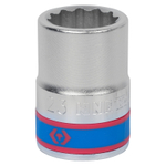 Головка торцевая стандартная двенадцатигранная 3/4", 23 мм KING TONY 633023M