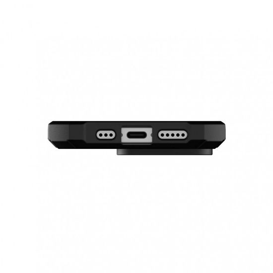 Чехол с поддержкой MAGSAFE UAG Essential Armor для iPhone 15 Pro 6.1", цвет черный (Black)