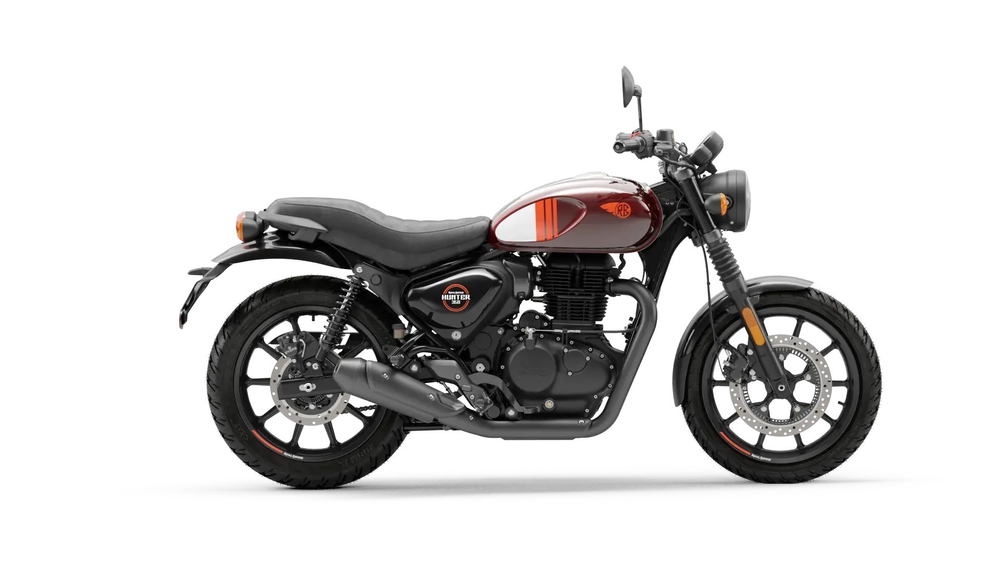 Royal Enfield Hunter 350 Dapper Orange