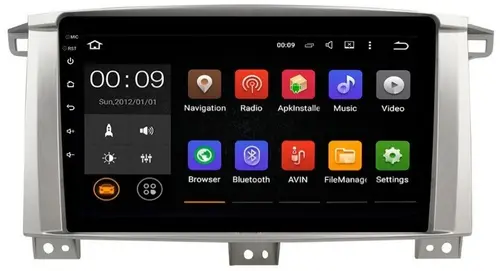 Магнитола для Toyota Land Cruiser 105 1998-2007 - Airok RX-1121 Android 13, Быстрая, SIM-слот