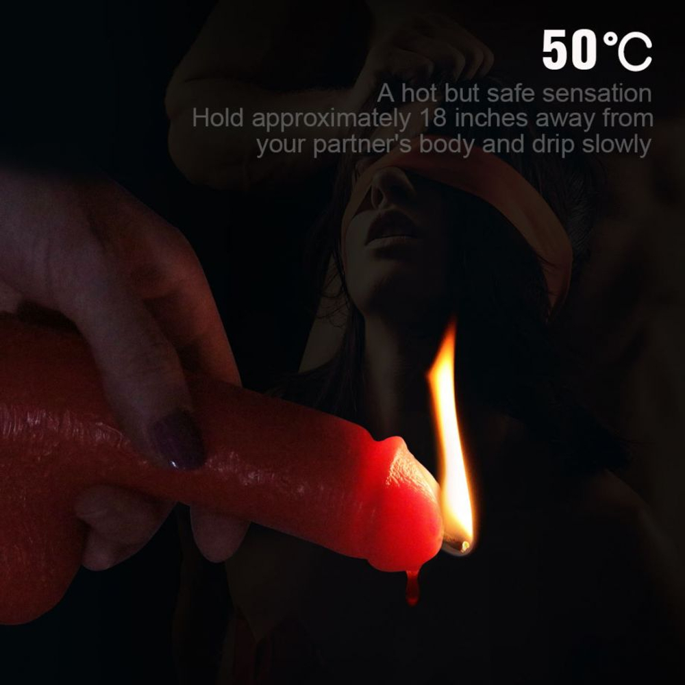 Низкотемпературная БДСМ свеча "Bondage Fetish", Lovetoy (фиолетовый)