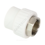Муфта PP-R комбинированная белая Дн 40х1 1/4" ВР под ключ VALFEX 10134040