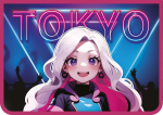 Папка д/труда А4 молния сверху, пластик, печать на картоне "Super girl 2024" (Пчелка)