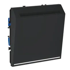 Выключатель карточный Voltum S70 Черный VLS010708