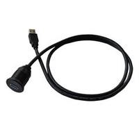 1-портовый USB3.0 удлинитель встраиваемый резьбовой 26 мм