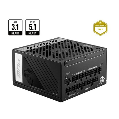 Блок питания MSI ATX 850W MPG A850G Gen.5 80+ gold (20+4pin) APFC 120mm fan 8xSATA Cab Manag RTL [306-7ZP9A11-CE0]