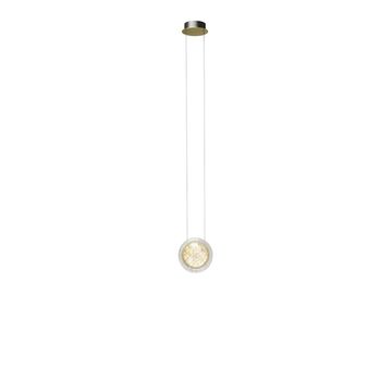 Подвесной светодиодный светильник 7W 3000K MOD361PL-L7BS3K1 латунь Pharao Modern Maytoni