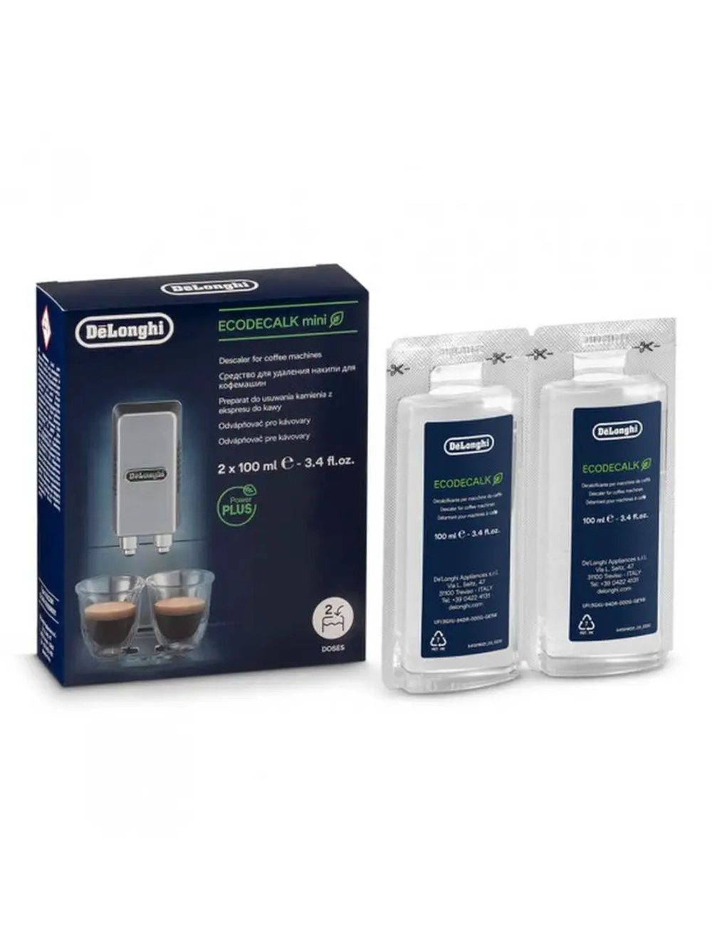 Средство от накипи Delonghi EcoDecalk (Италия) 5513296011 (5513211481, 5513214841, 5513292821,AS00006349, AS00006358, AS00006363, AS00006364, AS00006366, AS00006367, AS00006368, AS00006556, DLSC200)