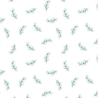 Twigs green and white