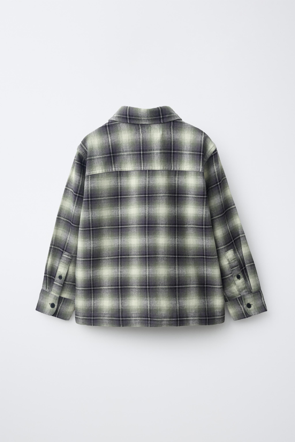 ZARA РУБАШКА В КЛЕТКУ, МОРСКОЙ СИНИЙ