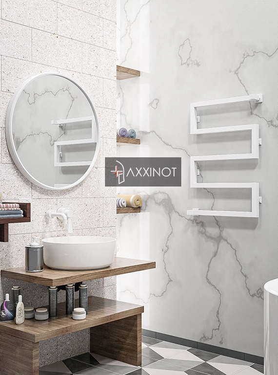 Axxinot Lurosa - змеевидный водяной дизайн полотенцесушитель из нержавеющей стали