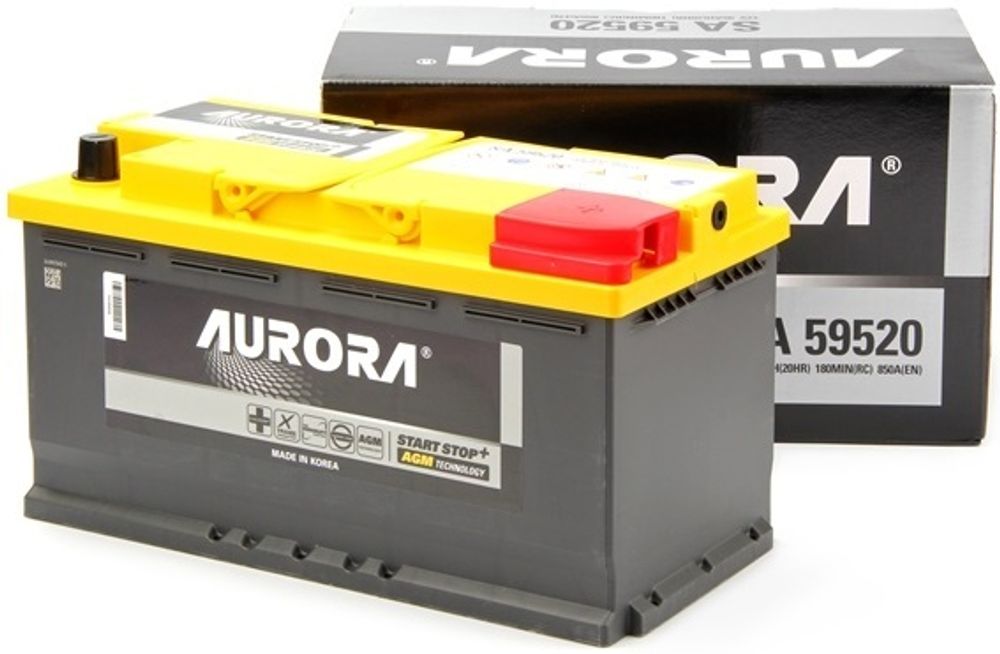 AURORA DIN AGM 6CT- 95 аккумулятор AURORA DIN AGM 6CT- 95 аккумулятор