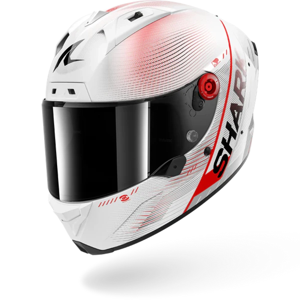 Shark AERON SPEED-TECH Carbon White Red