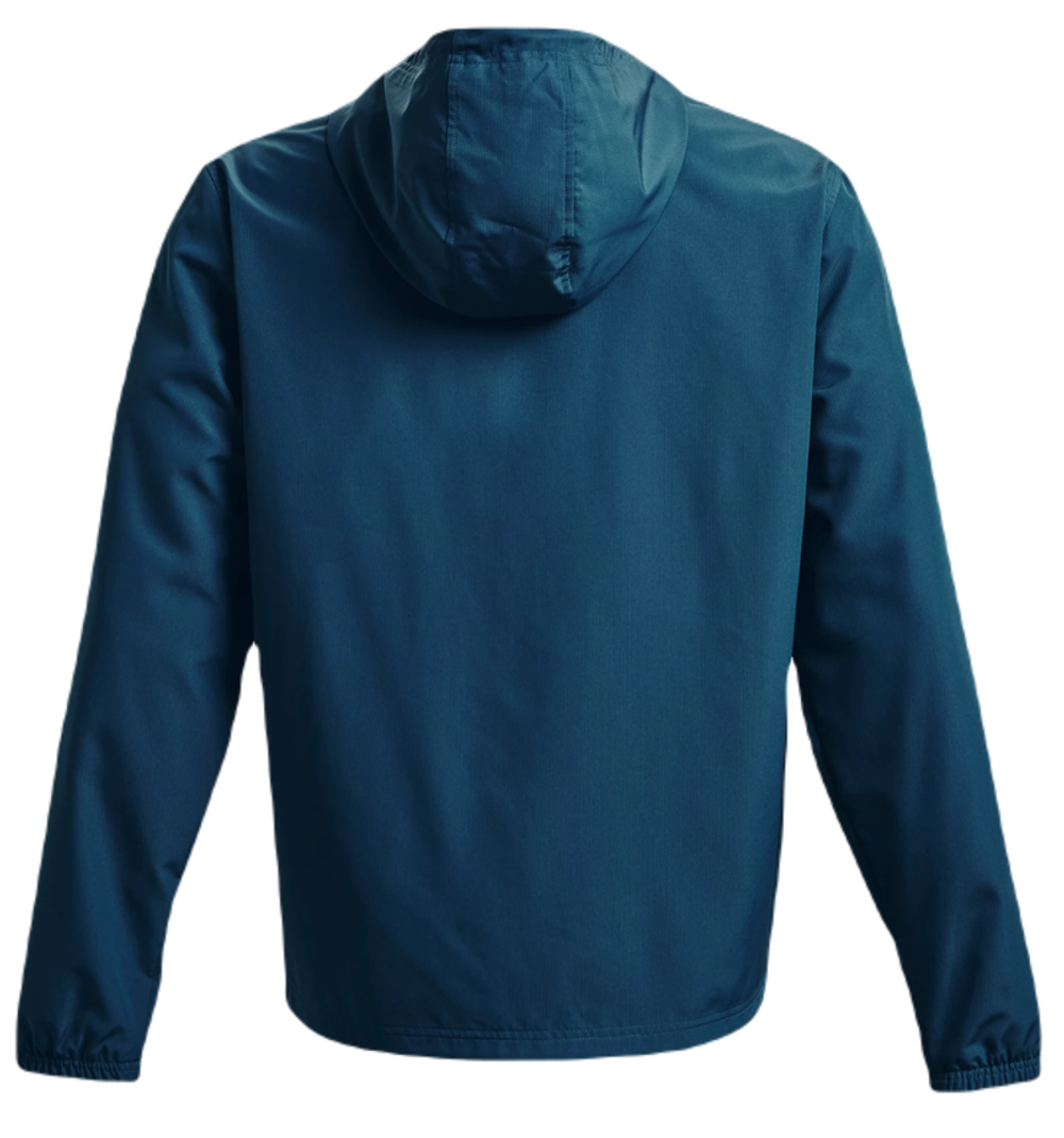 Мужская теннисная куртка Under Armour Men's UA Sportstyle Windbreaker Jacket - Бирюзовый