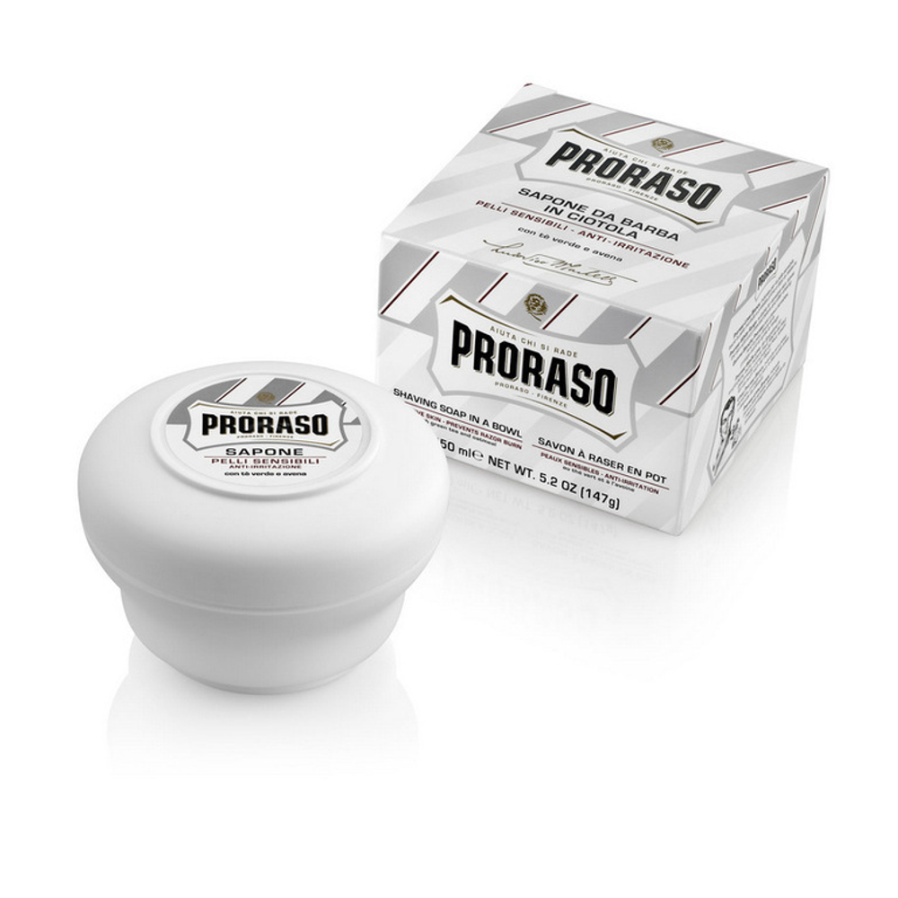 Proraso - Мыло для бритья Зелёный Чай и Овёс 150 мл