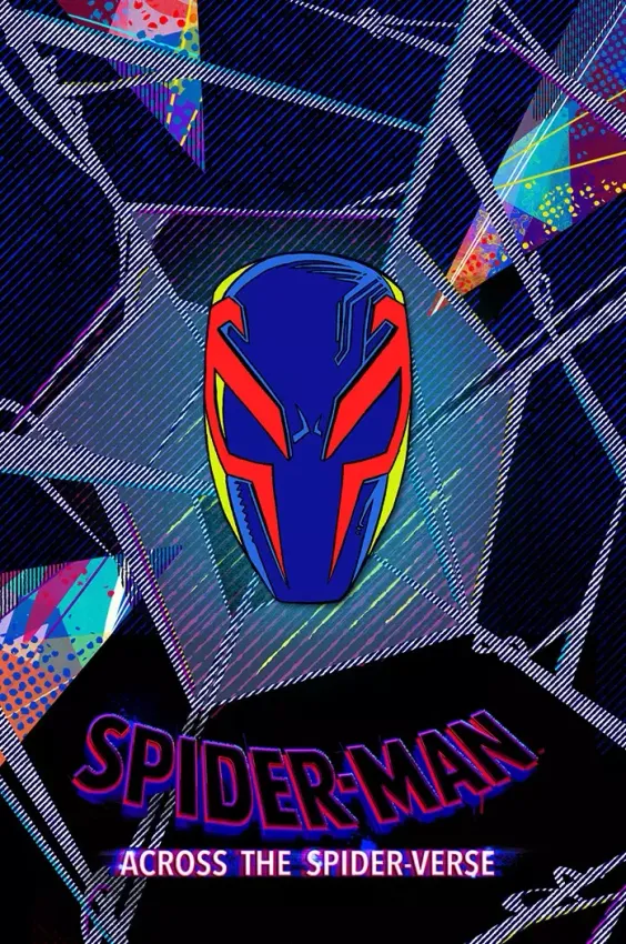 Металлический пин "Across the Spider-Verse: Spider-Man 2099"