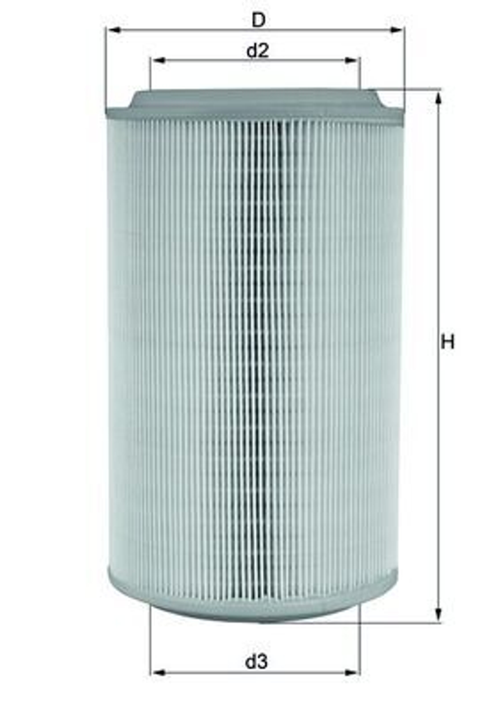 MAHLE - LX913-MAH - Air Filter