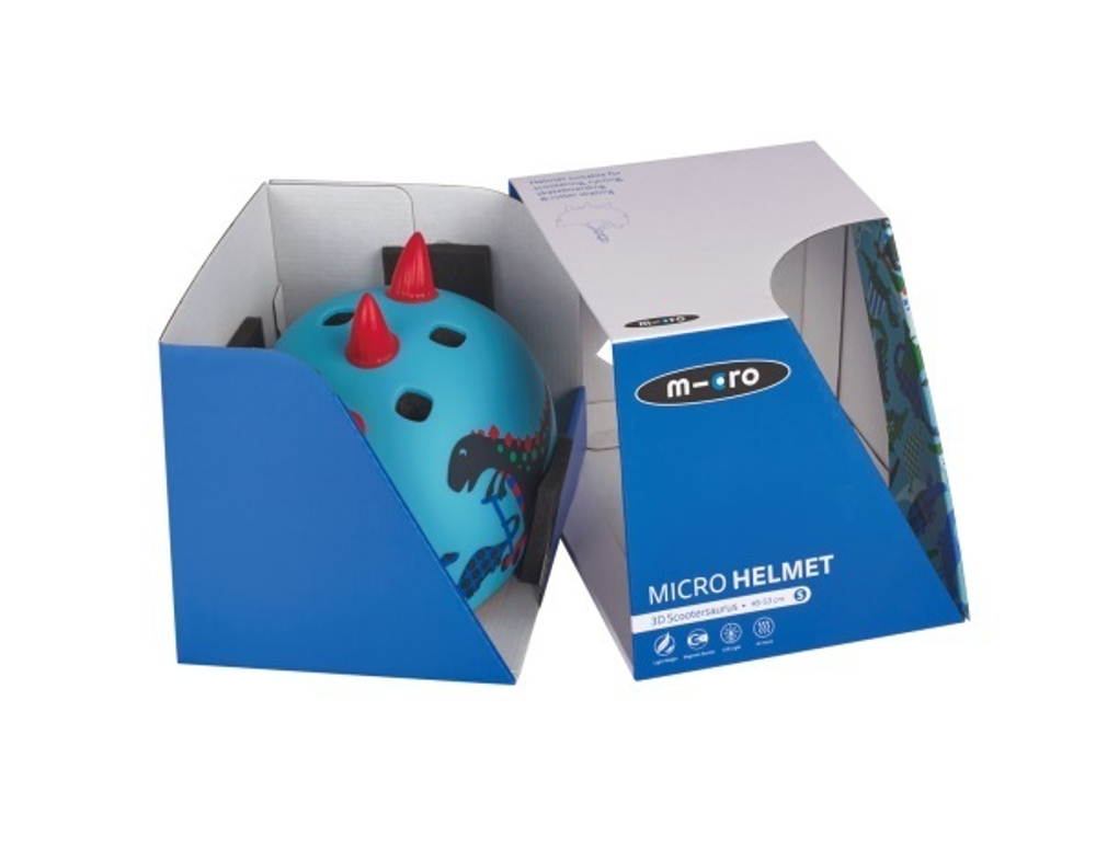 Шлем Micro - скутерзавры 3D S (V2) BOX