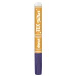 Маркер для ткани Darwi TEX Glitter, 2мм (с блестками) (900 фиолетовый), DA0140013