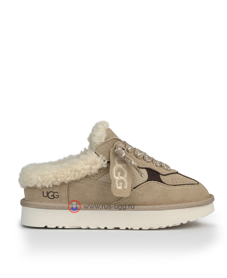 UGG LOWMEL Mule Trainer Sand