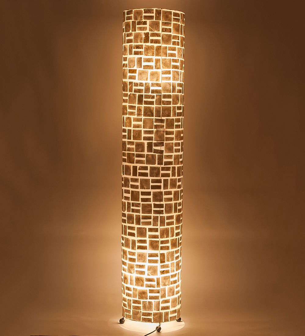Decor and Gift 34-023 Светильник из перламутра «Цилиндр» 150см